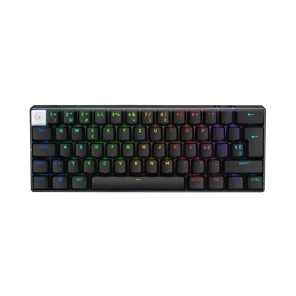 Bàn Phím Cơ Không Dây Gaming Logitech Pro X 60 Lightspeed Wireless/Bluetooth Gaming/Tactile